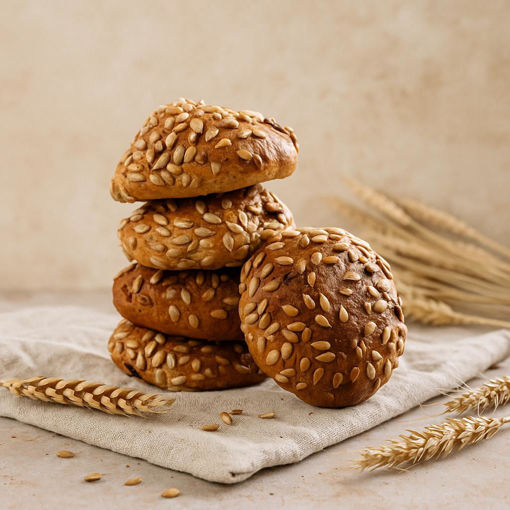 Afbeelding van Muesli bollen 5 st.